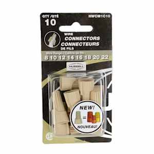 Multi-Wire Winged Wire Connectors Pkg/10 Beige