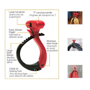 Wraptor Cable Clamp Medium