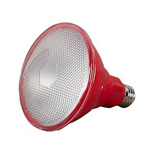 PAR38 LED Light Bulb Red 12 W