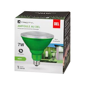 Ampoule DEL PAR38 vert 12 W