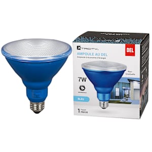 Ampoule DEL PAR38 bleu 12 W