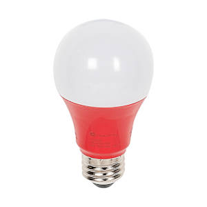 A19 LED Light Bulb Red 6 W