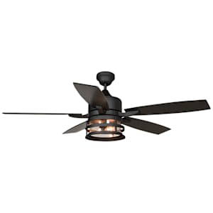 Duffy Ceiling Fan Black 52 in.