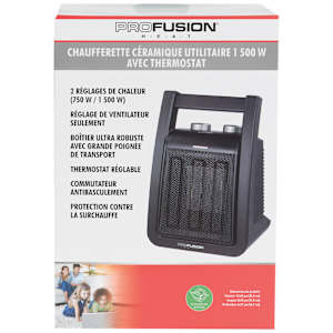Ceramic Heater 750 W / 1500 W