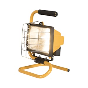Lampe de travail halogènes portative dirigeable 500 W