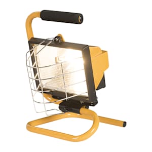 Lampe de travail halogènes portative dirigeable 500 W
