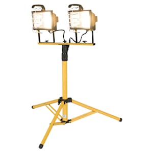 Lampe de travail halogènes avec trépied 500 W