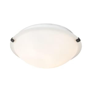 Plafonnier 12 po 2 lumières