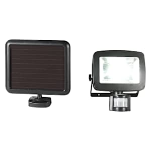 VERTUO Solar Spotlight with Motion Sensor Black