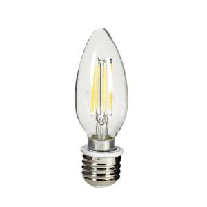 Ampoules DEL B10 blanc froid 4,5 W Pqt/3