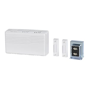 Wired Doorbell with Push Button White