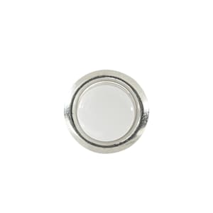 Illuminated Wired Doorbell Silver
