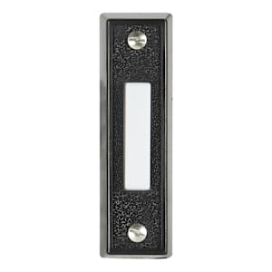 Wired Doorbell Push Button Black