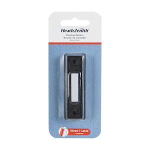 Wired Doorbell Push Button Black