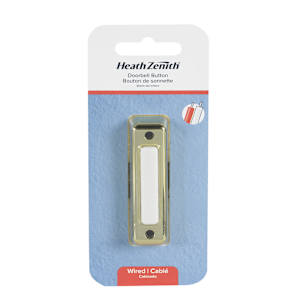 Wired Doorbell Push Button Brass