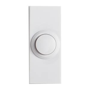 Wireless Doorbell Push Button White