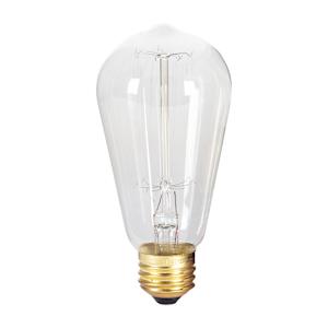 Vintage S60 Incandescent Light Bulbs Pkg/4