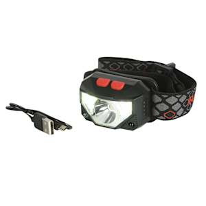 Lampe frontale DEL rechargeable