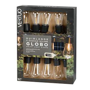 VERTUO Globo Solar Energy String Lights
