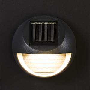 VERTUO Celine Solar Light Pkg/2 Black