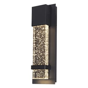 VERTUO Agua LED Outdoor Wall Mount Black