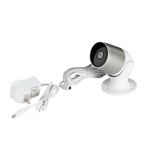 Smart Security Camera Interior and Exterior White