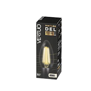 VERTUO LED B11 Vintage Light Bulb