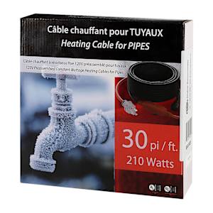 Pipe Heating Cable 30 ft.