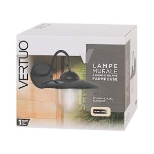 Lampe murale à énergie solaire Farmhouse VERTUO