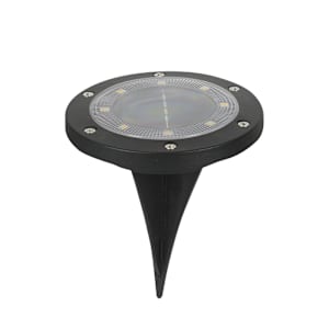 VERTUO LED Solar Deck Light Black