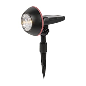 VERTUO LED Solar Spotlight Black