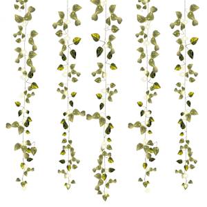 VERTUO Ivy Leaves Curtain Lights