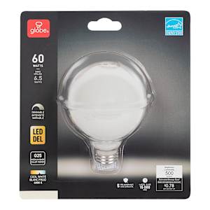 G25 LED Light Bulb 6.5 W Cool Light