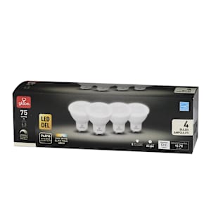 Ampoule-réflecteur DEL GU10 PAR16, 6,5 W blanc froid Pqt/4