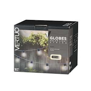 VERTUO Globes Solar Light String