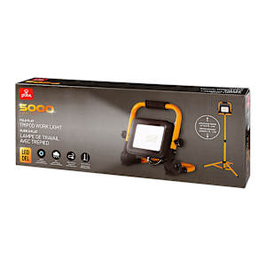 Lampe de travail DEL avec trépied 5 000 lumens