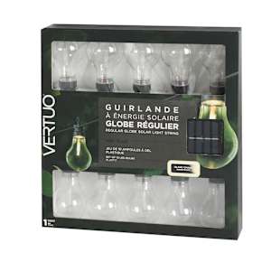 Guirlande à énergie solaire VERTUO