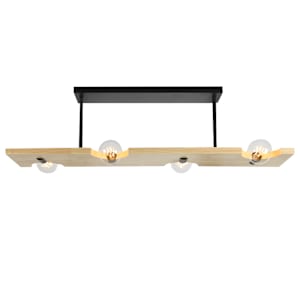 VERTUO Boardy 4-Light Semi-Flush Mount