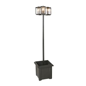 VERTUO Solar Lamp Post Black