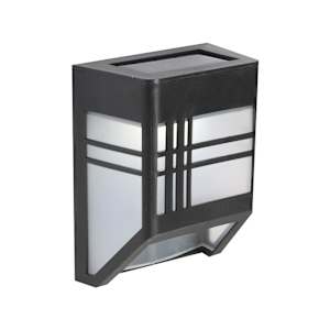 VERTUO Alicia Solar Wall Light Black