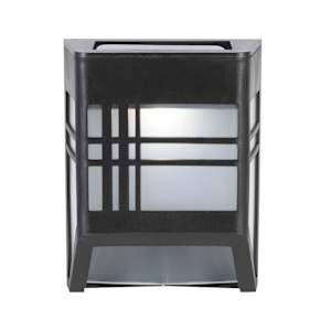 VERTUO Alicia Solar Wall Light Black