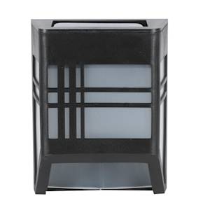 VERTUO Alicia Solar Wall Light Black