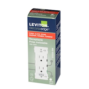 Secure Electrical Outlet Decora Edge 15A