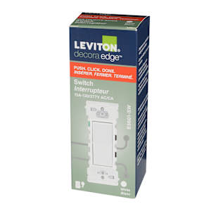 Decora Edge Single Pole Switch