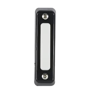 Wired Doorbell Push Button Black