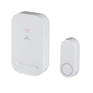 Smart Doorbell and Push Button Plug-In White