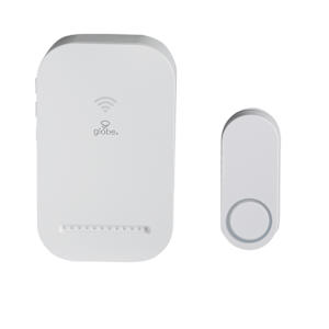 Smart Doorbell and Push Button Plug-In White