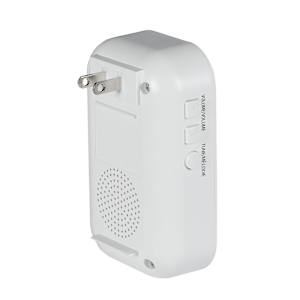 Smart Doorbell and Push Button Plug-In White