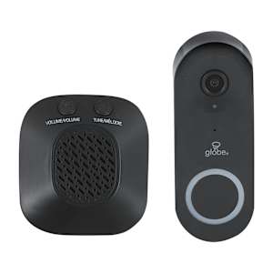 Smart Caméra Wired Doorbell Kit Black