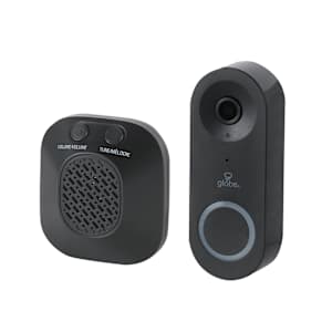 Smart Caméra Wired Doorbell Kit Black